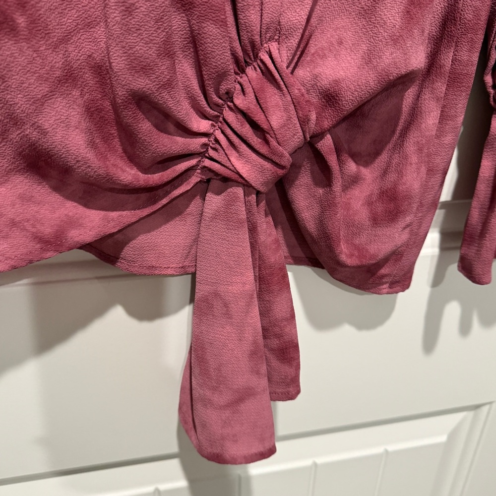 Juicy Couture Pink V-Neck Top - Picture 5 of 9